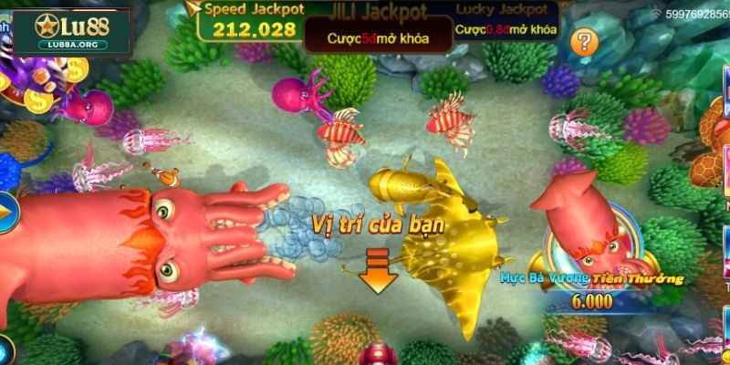 Chiến lược chơi Jackpot Fishing Lu88 hiệu quả