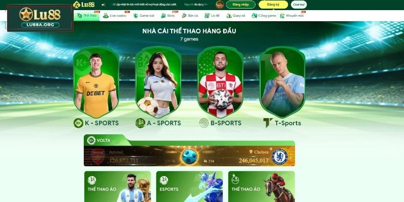 Thể thao  – Linh hồn của Lu88